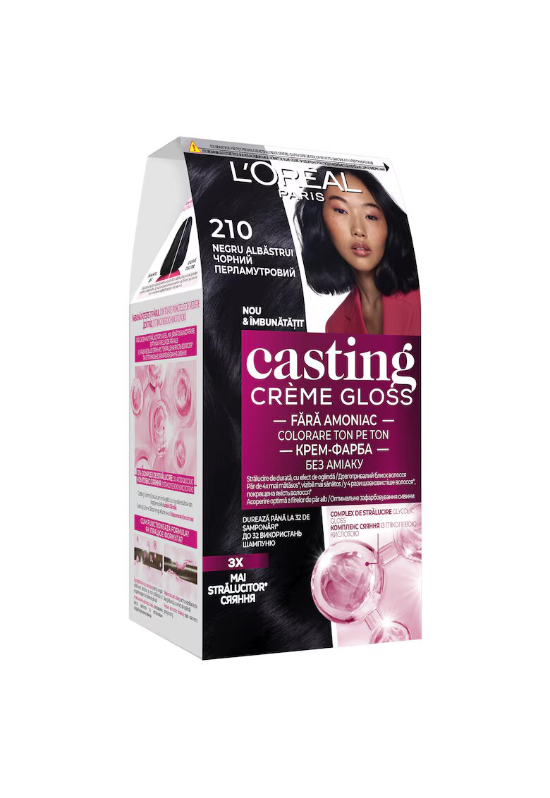 LOreal Paris Vopsea de par semi-permanenta fara amoniac - Casting Creme Gloss - 210