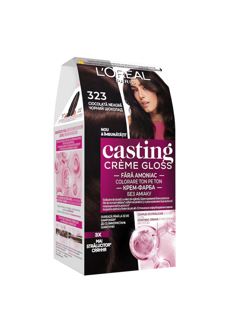 LOreal Paris Vopsea de par semi-permanenta fara amoniac - Casting Creme Gloss - 323