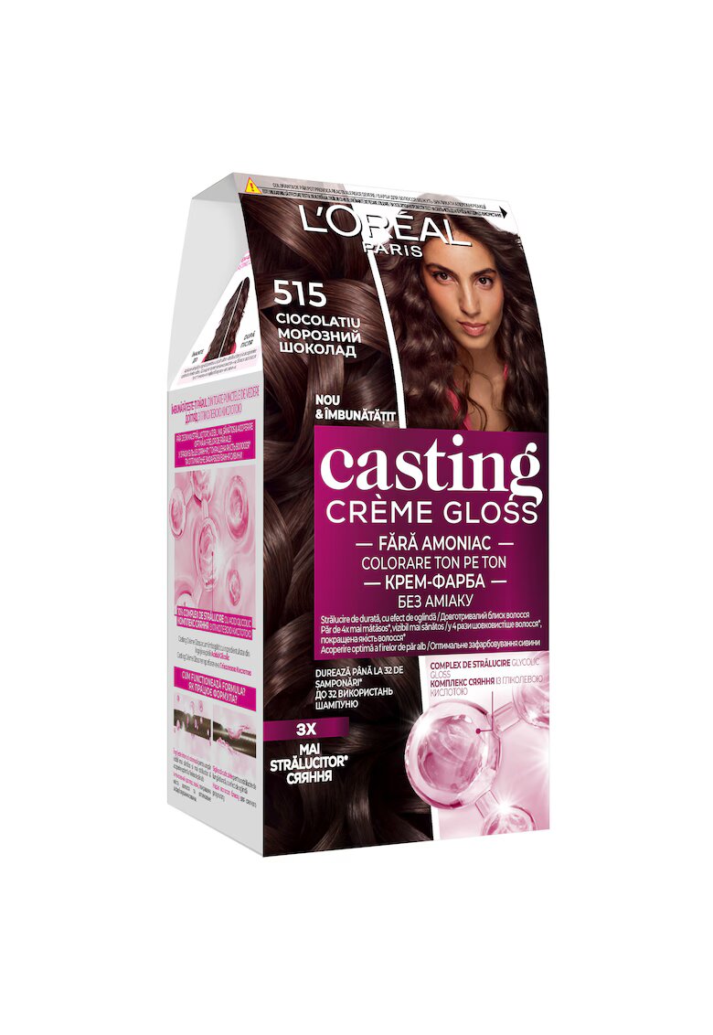 LOreal Paris Vopsea de par semi-permanenta fara amoniac - Casting Creme Gloss - 515