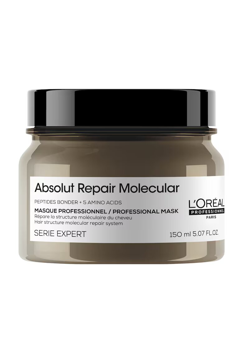 LOreal Professionnel Masca concentrata pentru par deteriorat L’Oreal Professionnel Serie Expert Absolut Repair Molecular - formulata cu legaturi peptidice si 5 aminoacizi - 150 ml