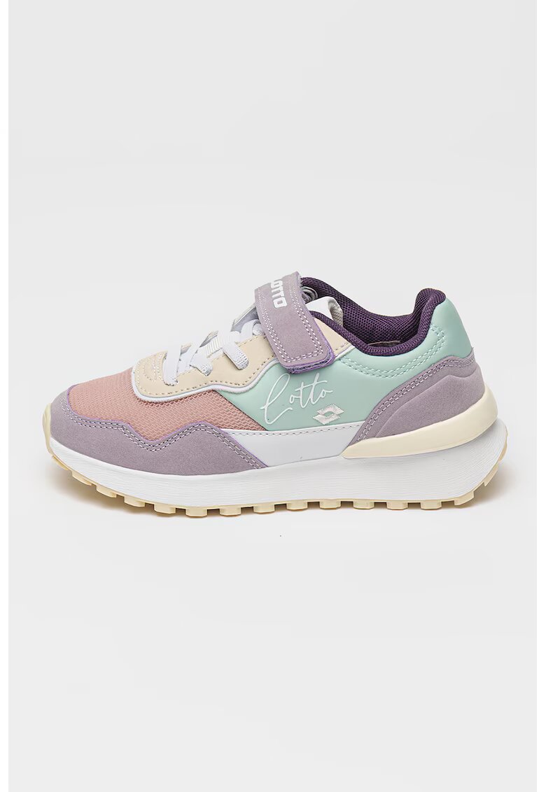 Lotto Pantofi sport cu model colorblock si detaliu logo - Multicolor