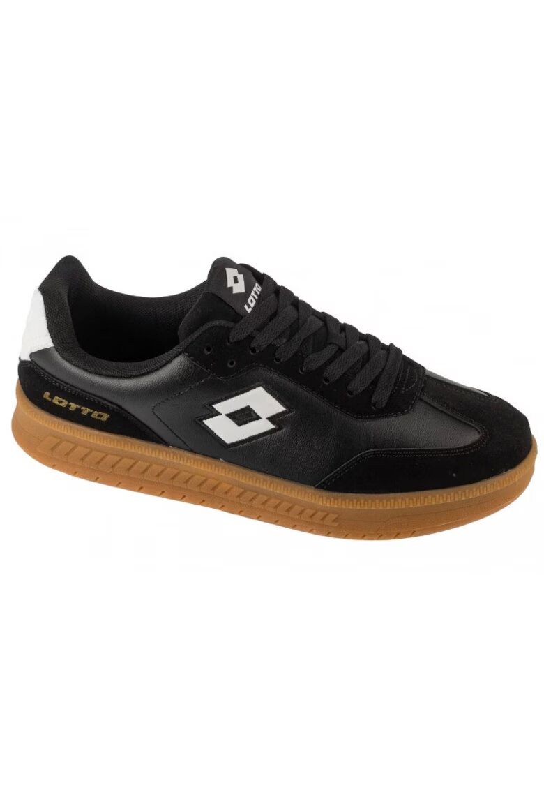 Lotto Pantofi sport negru - piele sintetica - unisex - Negru