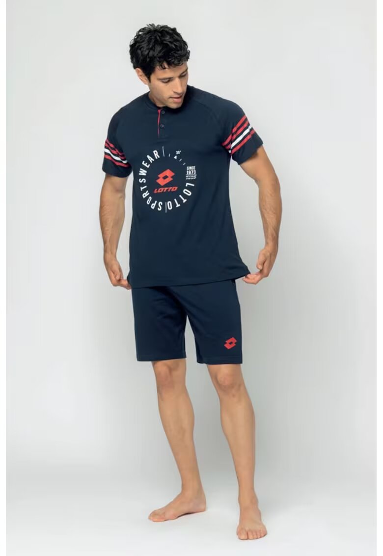 Lotto Pijamale barbati LP1196 Bleumarin