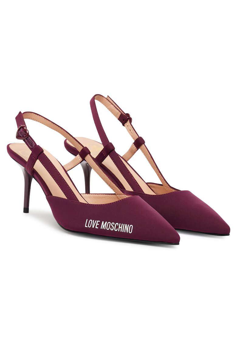 Love Moschino dama - burgundy - tesatura - Visiniu
