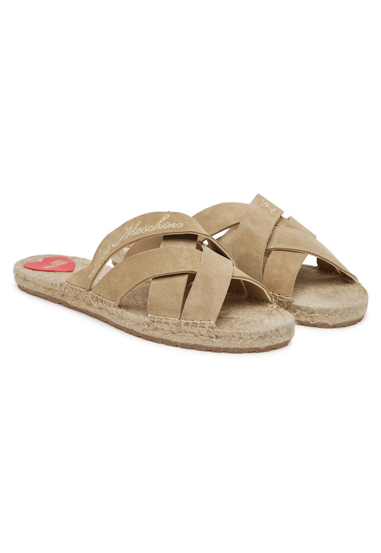 Love Moschino dama piele naturala - bej - Bej