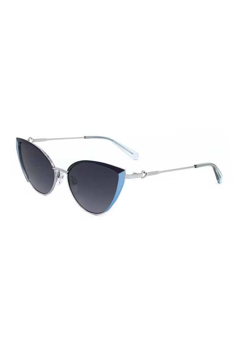 Love Moschino Ochelari de soare cat-eye cu lentile in degrade - Argintiu