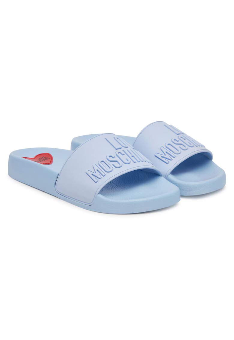 Love Moschino Papuci Albastru