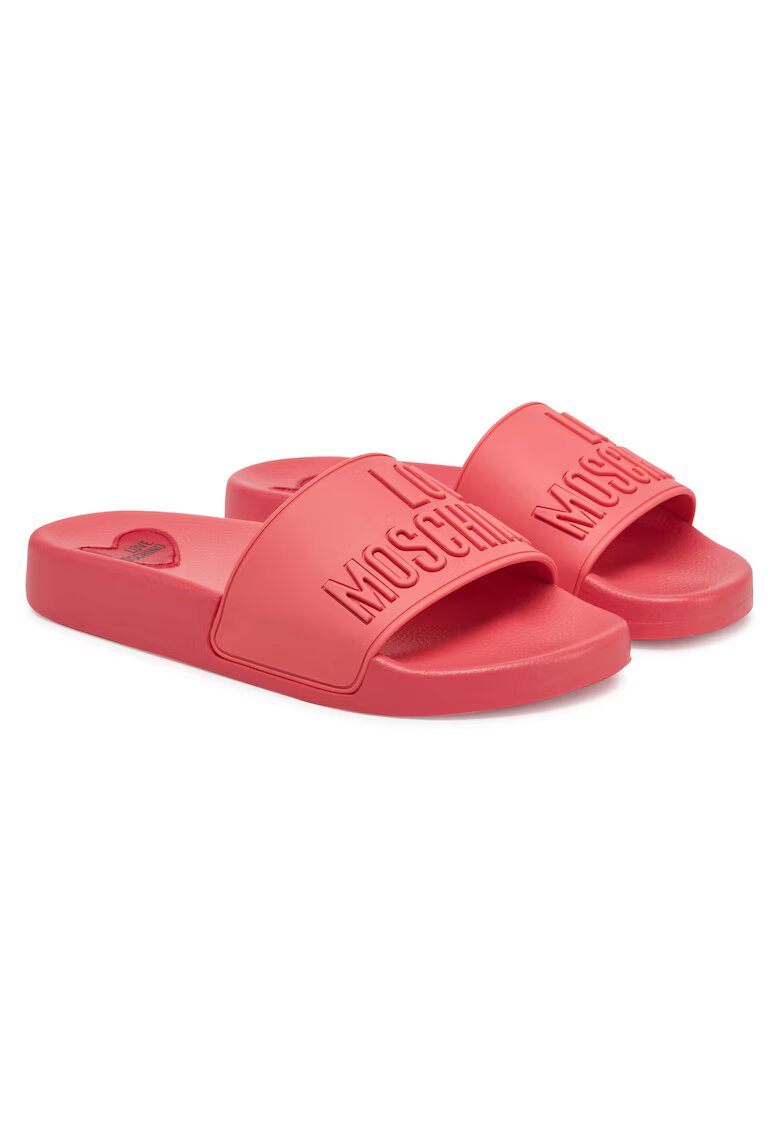 Love Moschino Slapi dama Gomma Corallo - Corai aprins