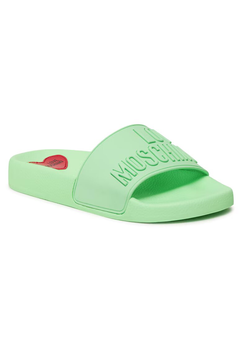 Love Moschino Slapi dama verde menta