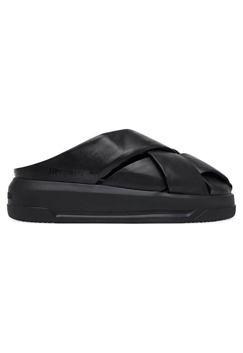 Love Moschino Slapi pentru dama JA15555G0MIE0000 - piele ecologica - negru