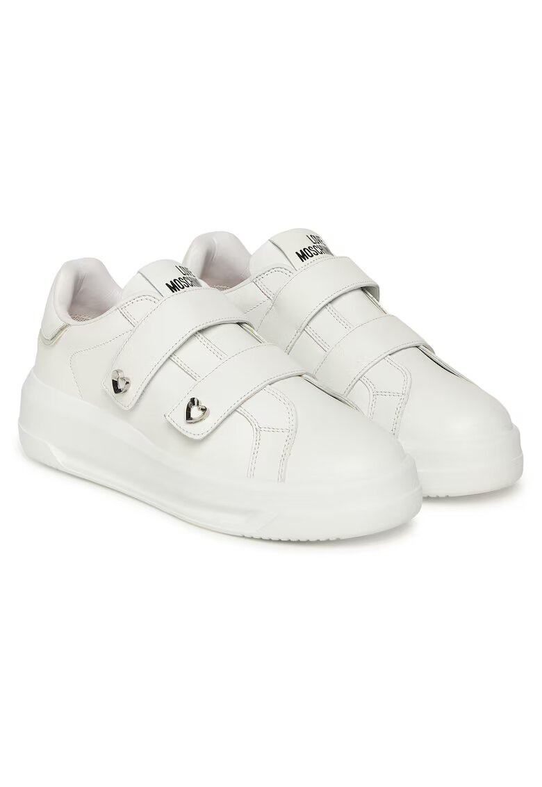 Love Moschino Tenisi dama JA15325G0NIA610B - alb - piele naturalna