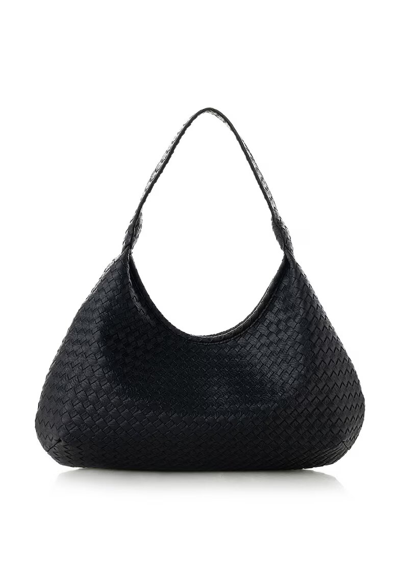 Lucky Bees Geanta de piele ecologica cu maner - Negru
