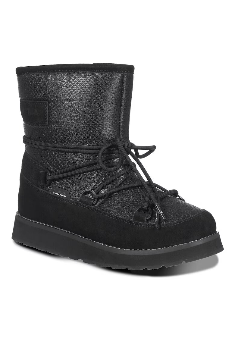 LUHTA Cizme de iarna dama 75580 - Piele naturala - Negru