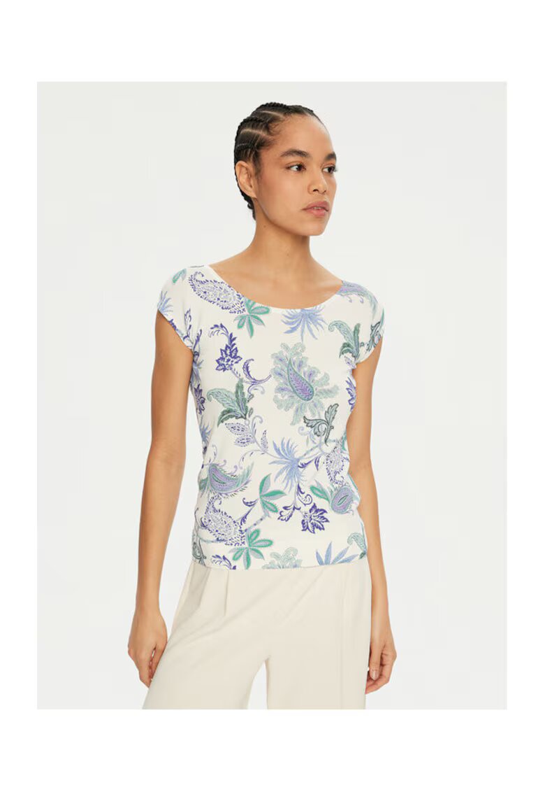 Luisa Spagnoli Bluza dama - 304968433 - Viscoza/Poliamida - Multicolor - Multicolor