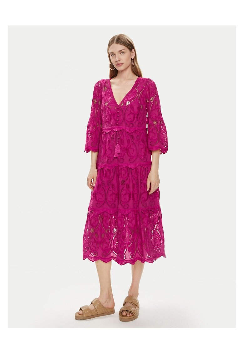 Luisa Spagnoli Rochie de vara - roz - fabrica usoara