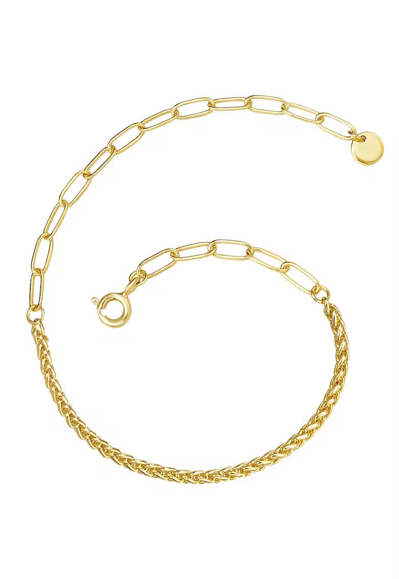 Lulu  Jane Bratara ajustabila placata cu aur de 14K - Auriu/Galben