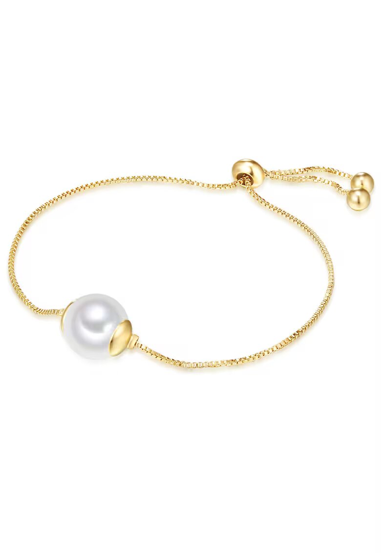 Lulu  Jane Bratara ajustabile placata cu aur de 14K - Auriu