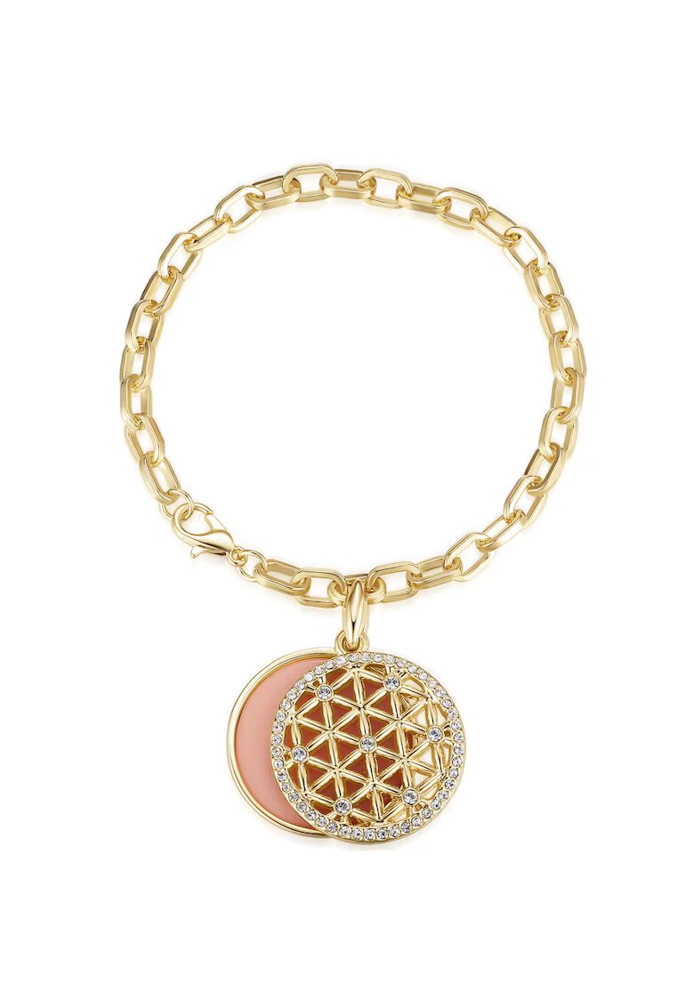 Lulu  Jane Bratara placata cu aur de 14K - Auriu
