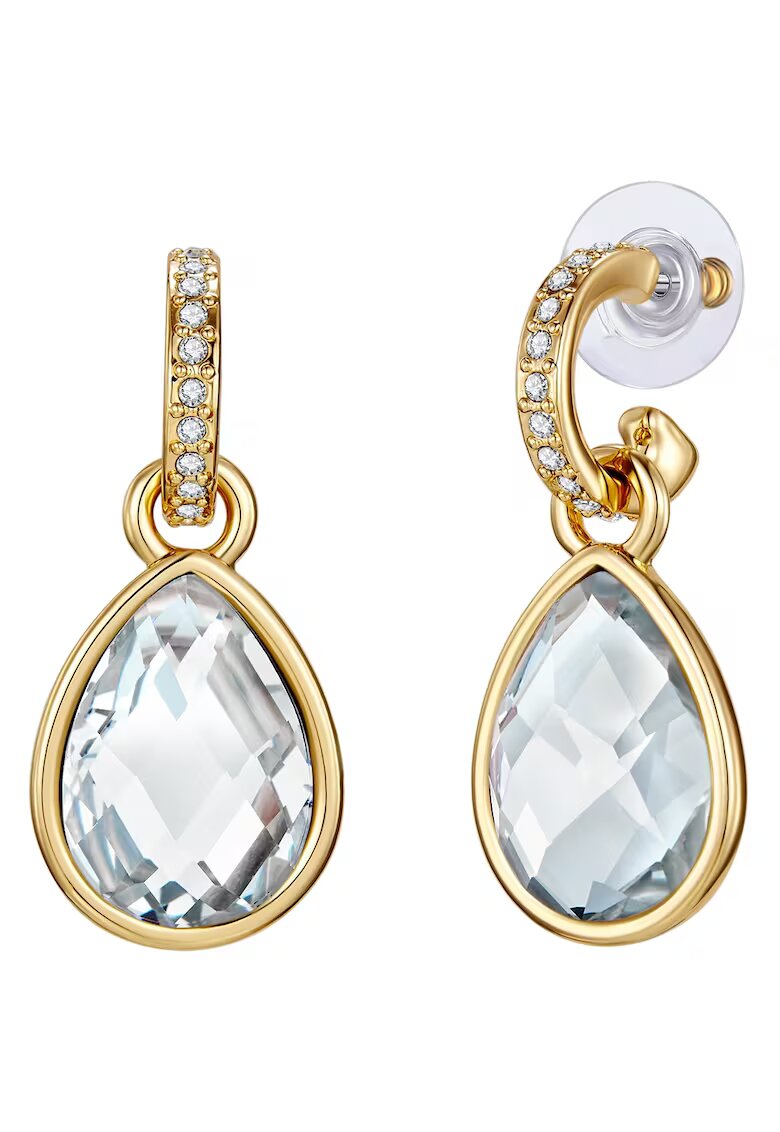 Lulu  Jane Cercei de aur de 14K filat - cu cristale - Auriu