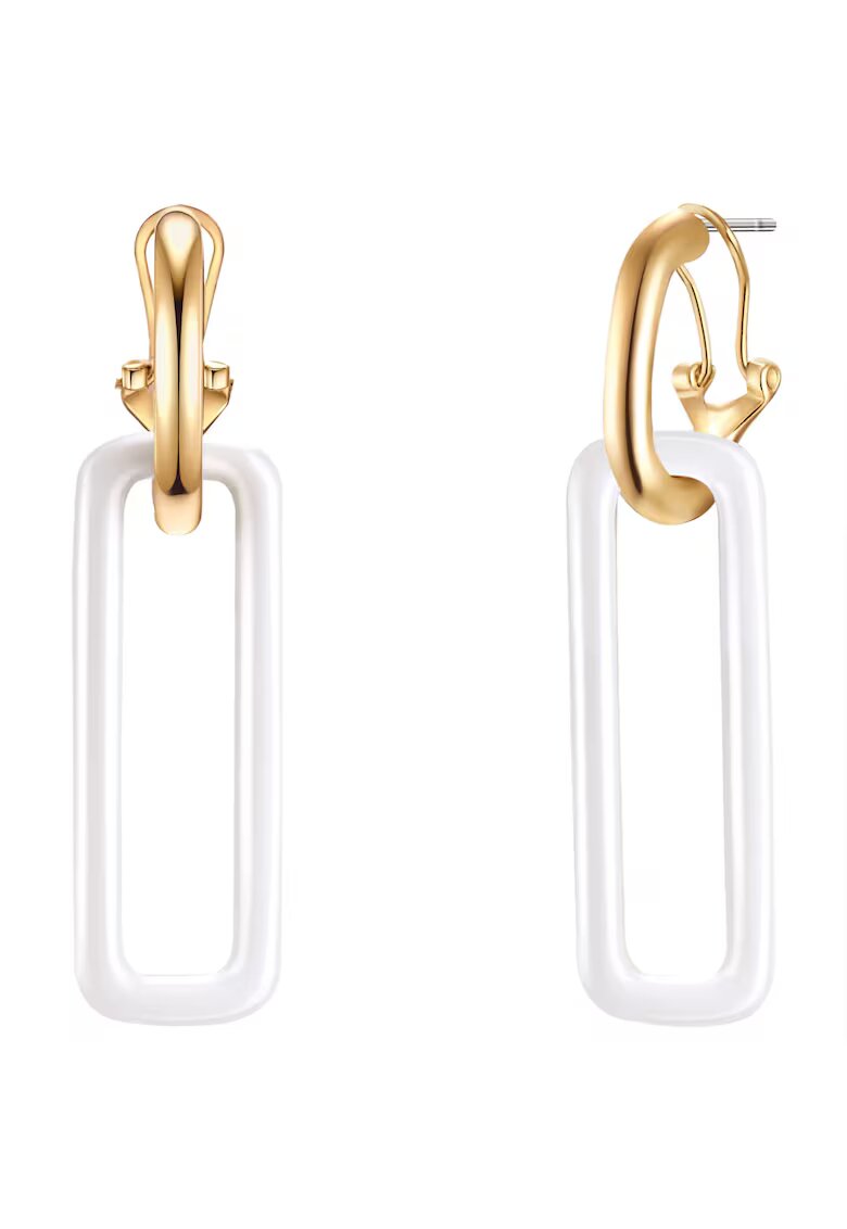 Lulu  Jane Cercei drop placati cu aur de 14K - Auriu