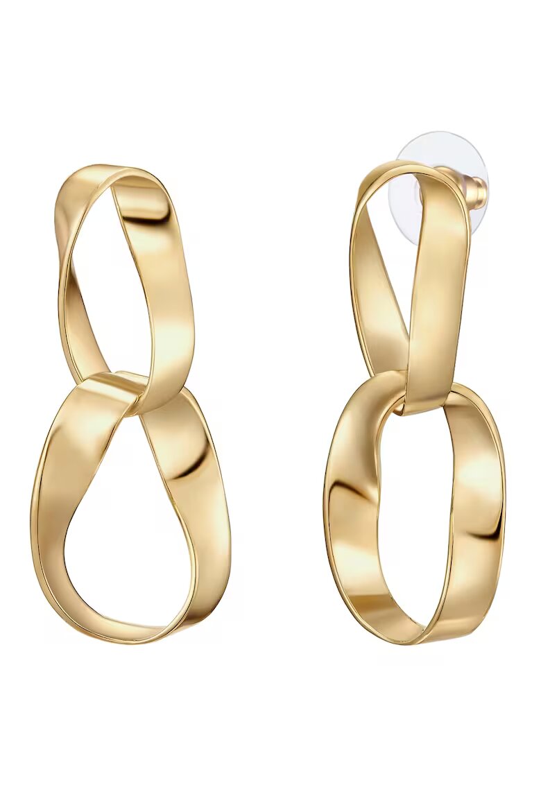 Lulu  Jane Cercei placati cu aur de 14K - Auriu