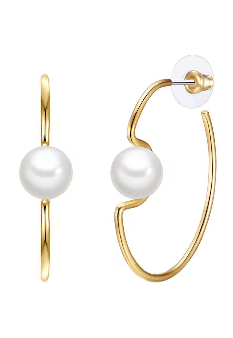 Lulu  Jane Cercei placati cu aur de 14K - Auriu/Galben