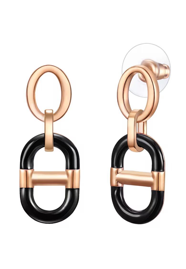 Lulu  Jane Cercei placati cu aur de 14K - Auriu rose