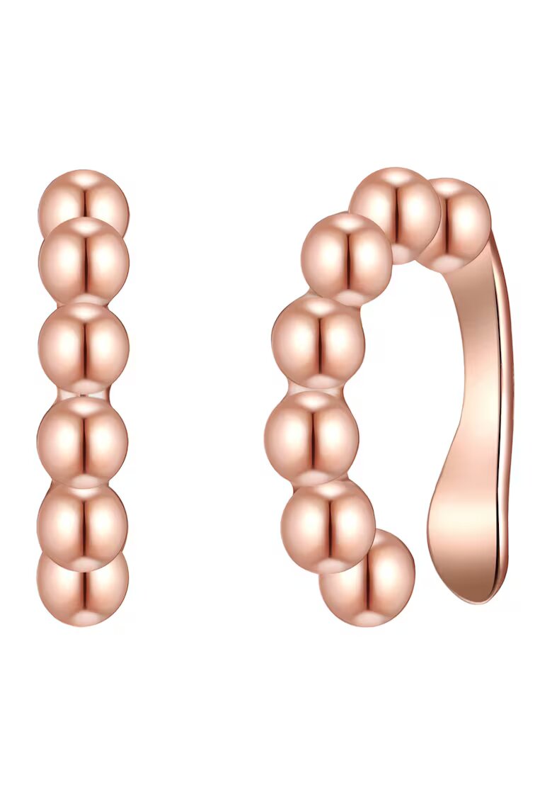 Lulu  Jane Cercei placati cu aur de 14K - Auriu rose