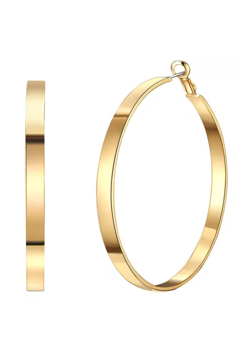 Lulu  Jane Cercei rotunzi placati cu aur de 14K - Auriu