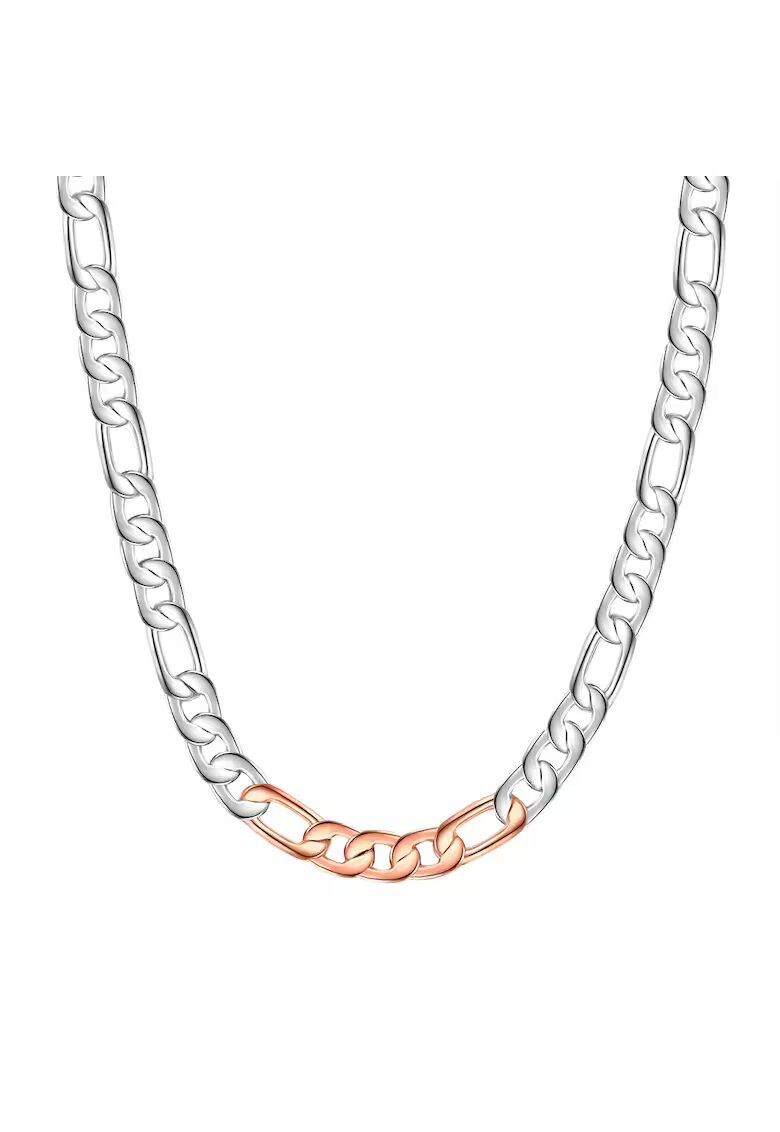 Lulu  Jane Colier-lant in doua nuante placat cu aur de 14K - Argintiu
