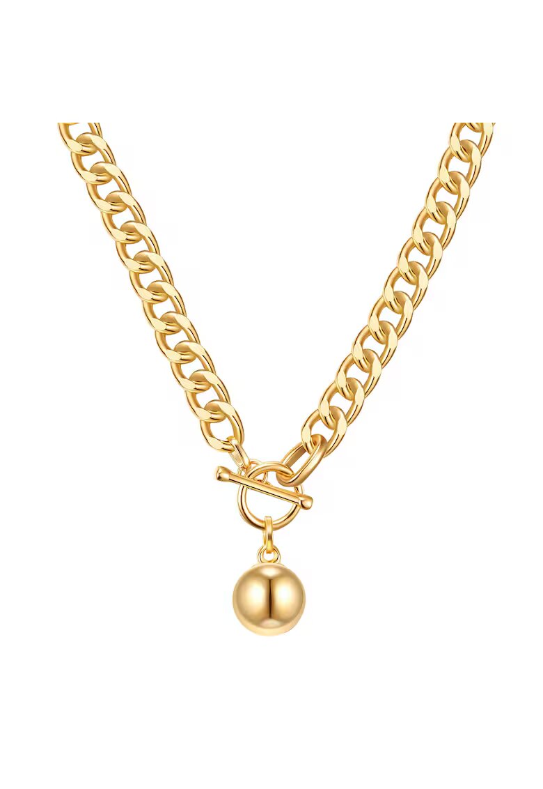 Lulu  Jane Colier-lant placati cu aur de 14K - Auriu