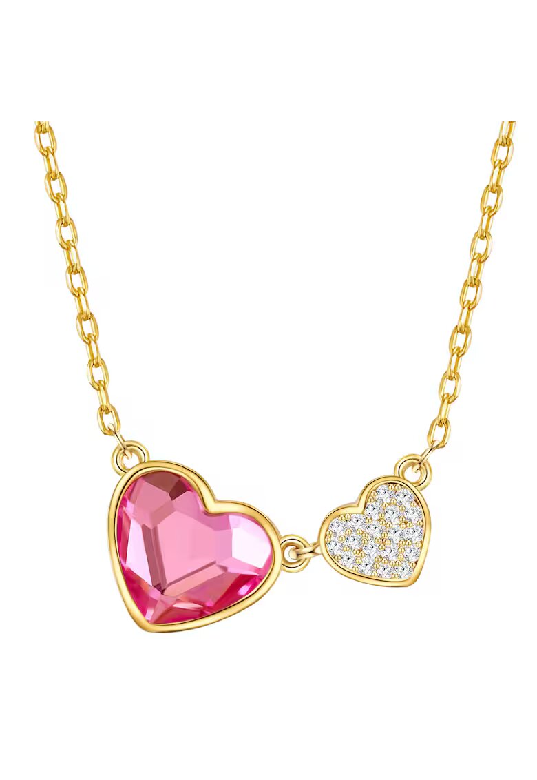 Lulu  Jane Colier placat cu aur de 14K - cu cristale - Auriu/Galben