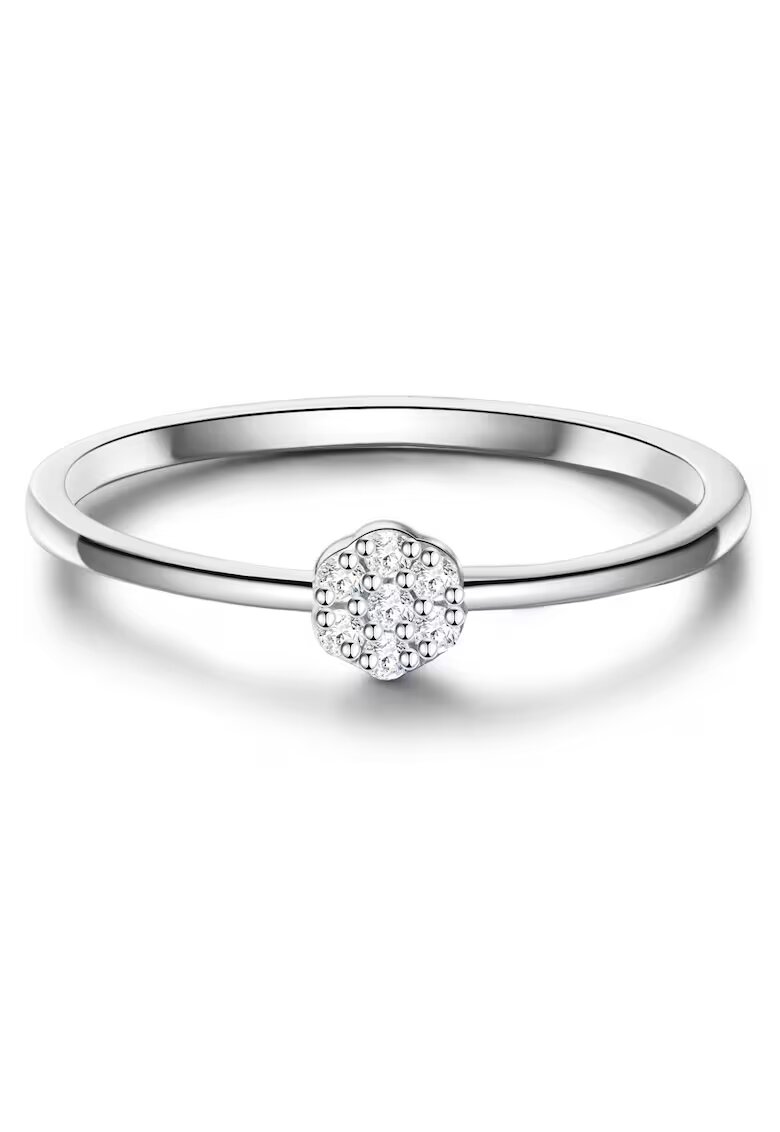 Lulu  Jane Inel cu floare de zirconia