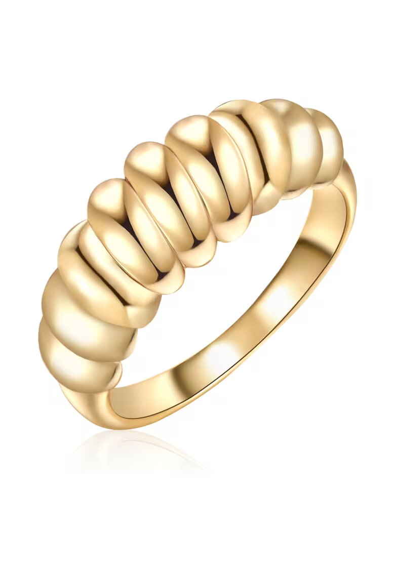 Lulu  Jane Inel placat cu aur de 14K
