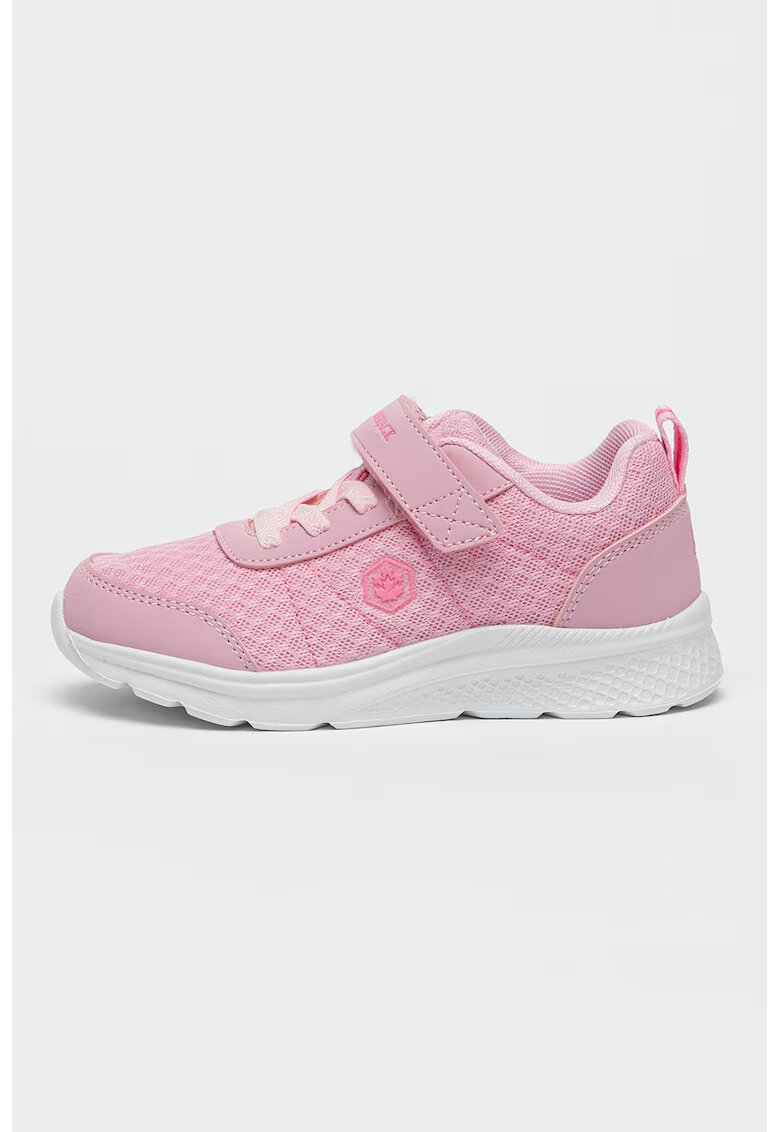 Lumberjack Pantofi sport cu garnituri din plasa cu velcro - Roz pastel