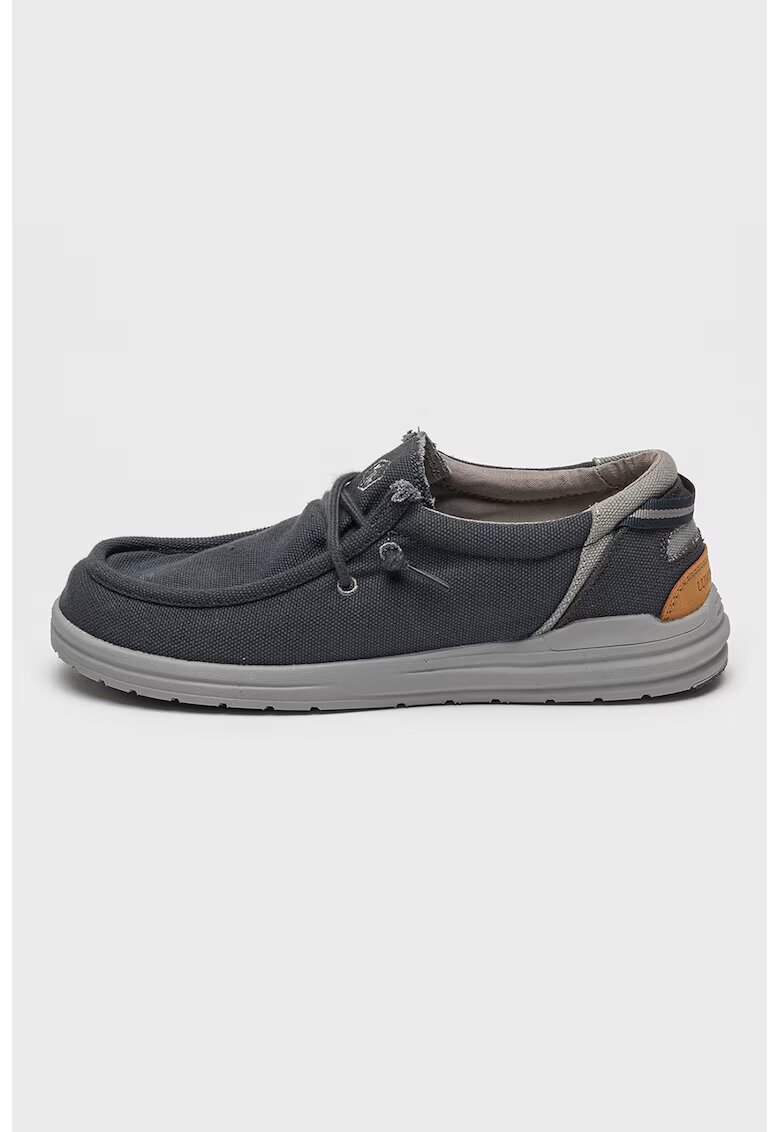 Lumberjack Pantofi sport din material textil Trevor - Gri/Albastru prafuit/Caramel