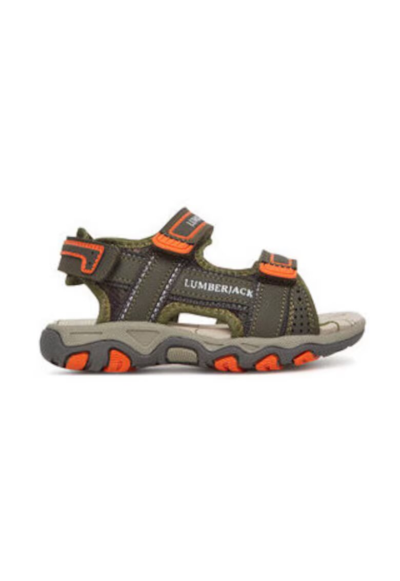 Lumberjack Sandale baieti - LJ-SB07606-027-N47-M1155_27/30 M - Textil - 26 EU - Kaki
