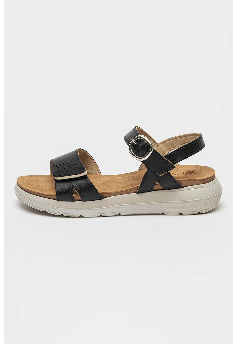 Lumberjack Sandale de piele Dalida - Negru/Gri