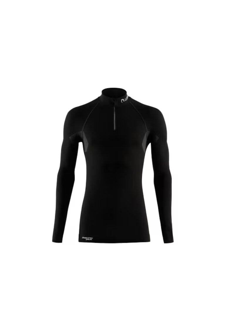 Lurbel Tricou termic cu maneca lunga cu fermoar - Alaska - negru