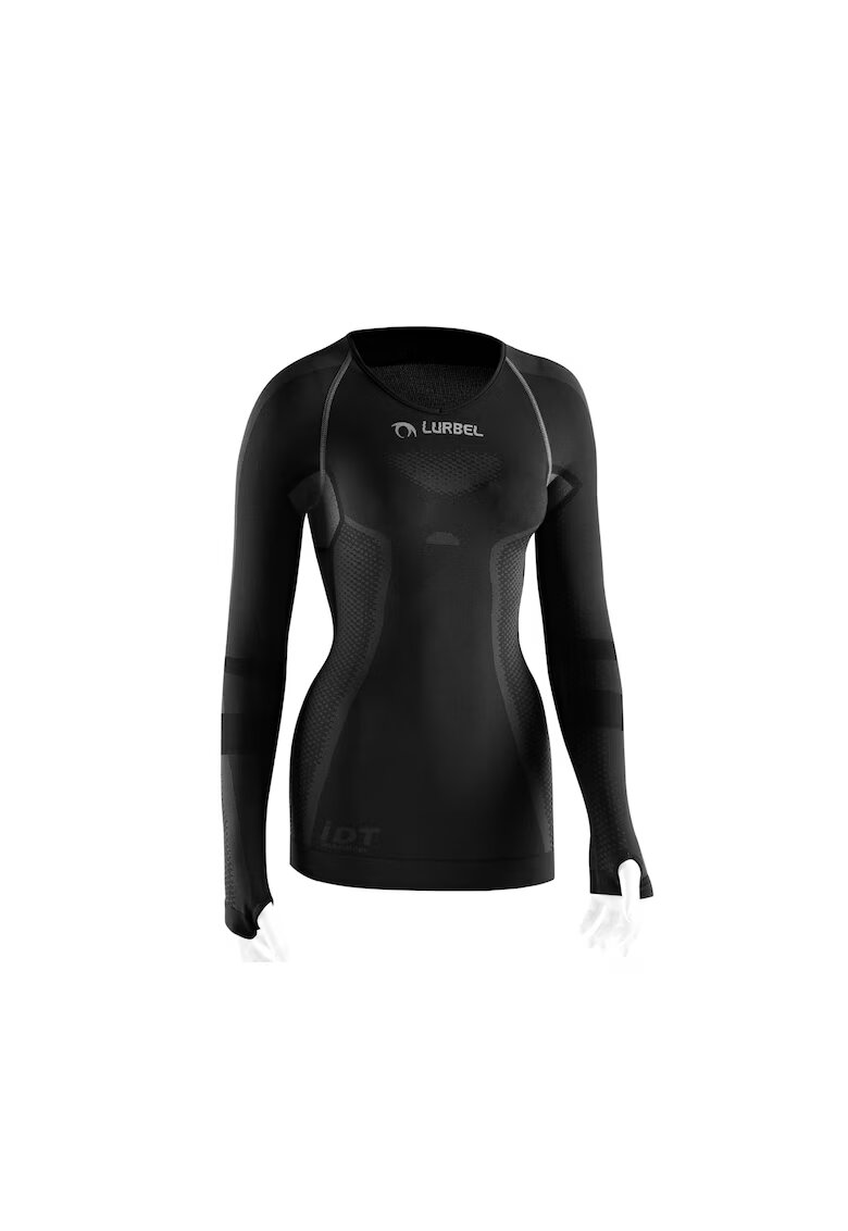 Lurbel Tricou termic cu maneca lunga femei - Cristallo - gri inchis