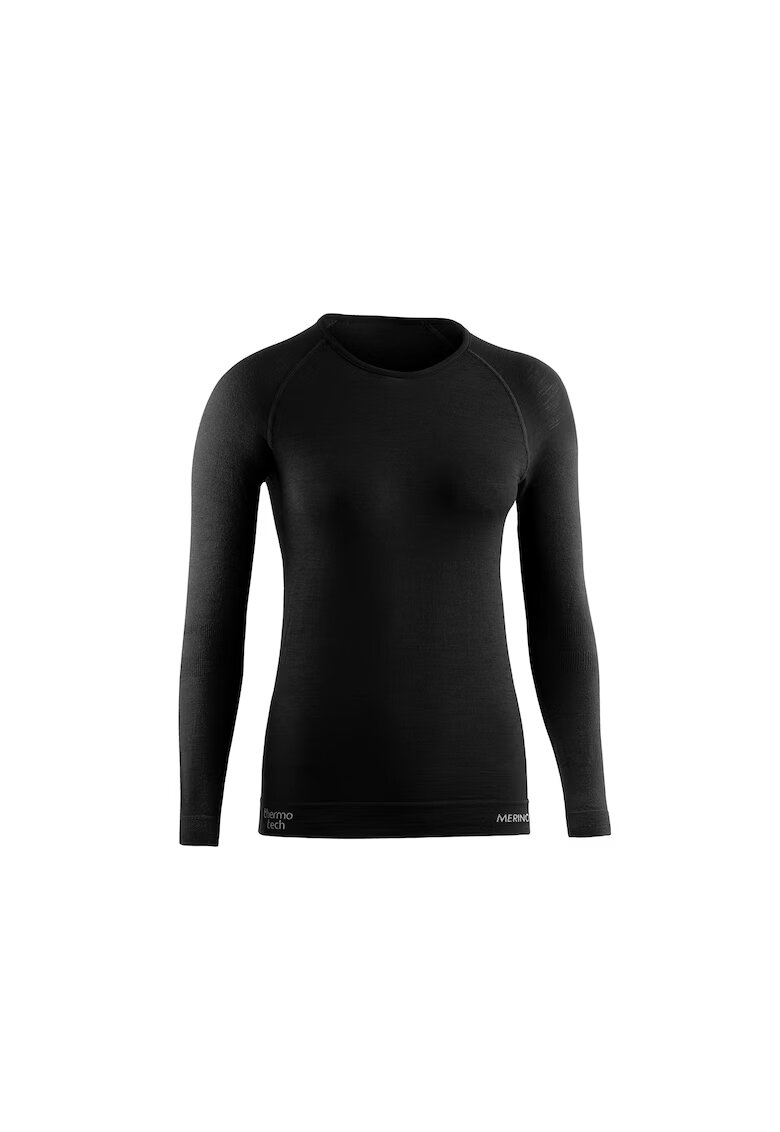 Lurbel Tricou termic cu maneca lunga femei - Merino Lite - negru