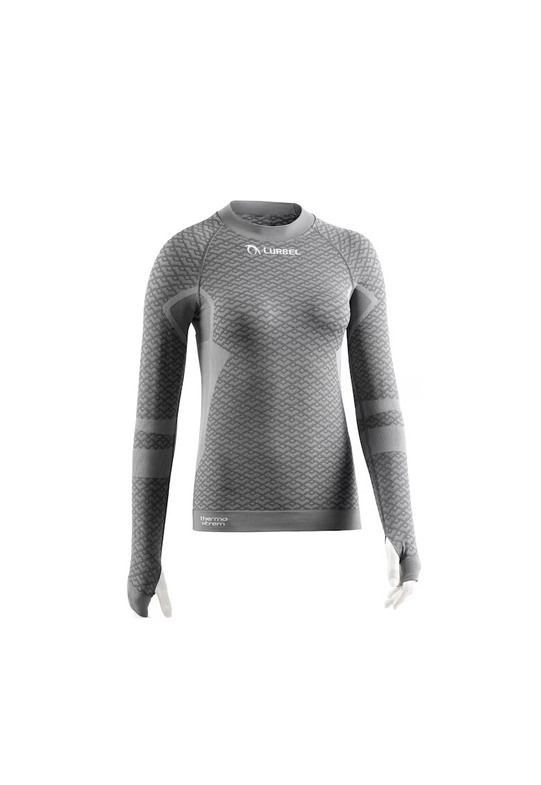 Lurbel Tricou termic cu maneca lunga femei - Volcano - gri deschis