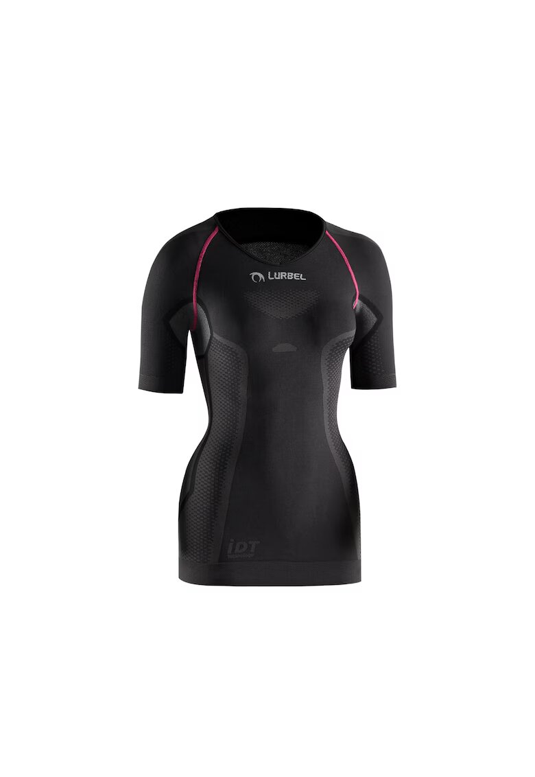 Lurbel Tricou termic femei - Cristallo - gri inchis-fuchsia