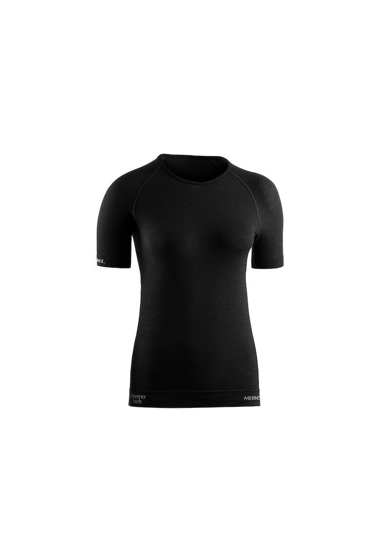 Lurbel Tricou termic femei - Merino Lite - negru