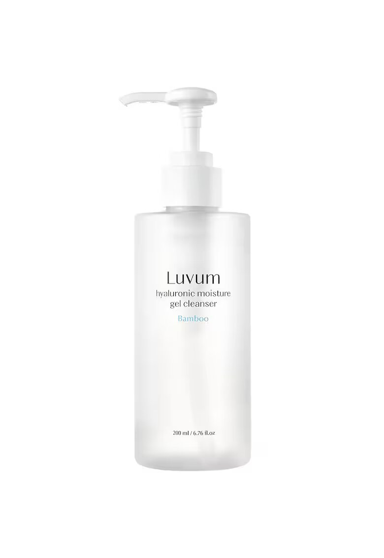 Luvum Bamboo Hyaluronic Moisture Gel Cleanser Gel de curatare cu acid hialuronic 200 ml