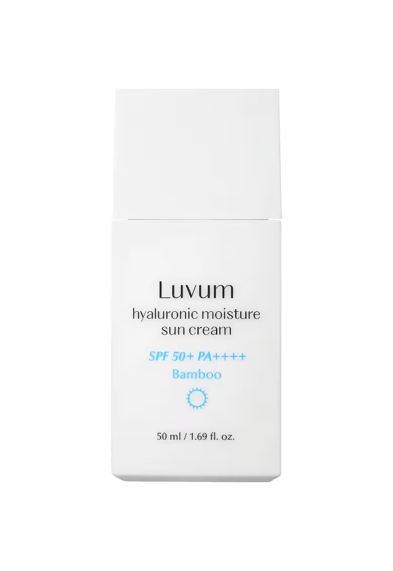 Luvum Bamboo Hyaluronic Moisture Suncream Crema de fata SPF 50+ PA++++ 50 ml