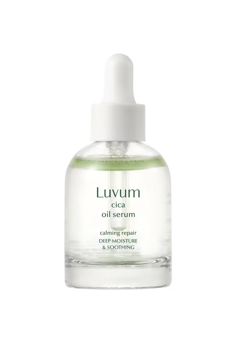 Luvum Calming Repair Cica Oil Serum Ser de fata hidratant si reparator 30 ml
