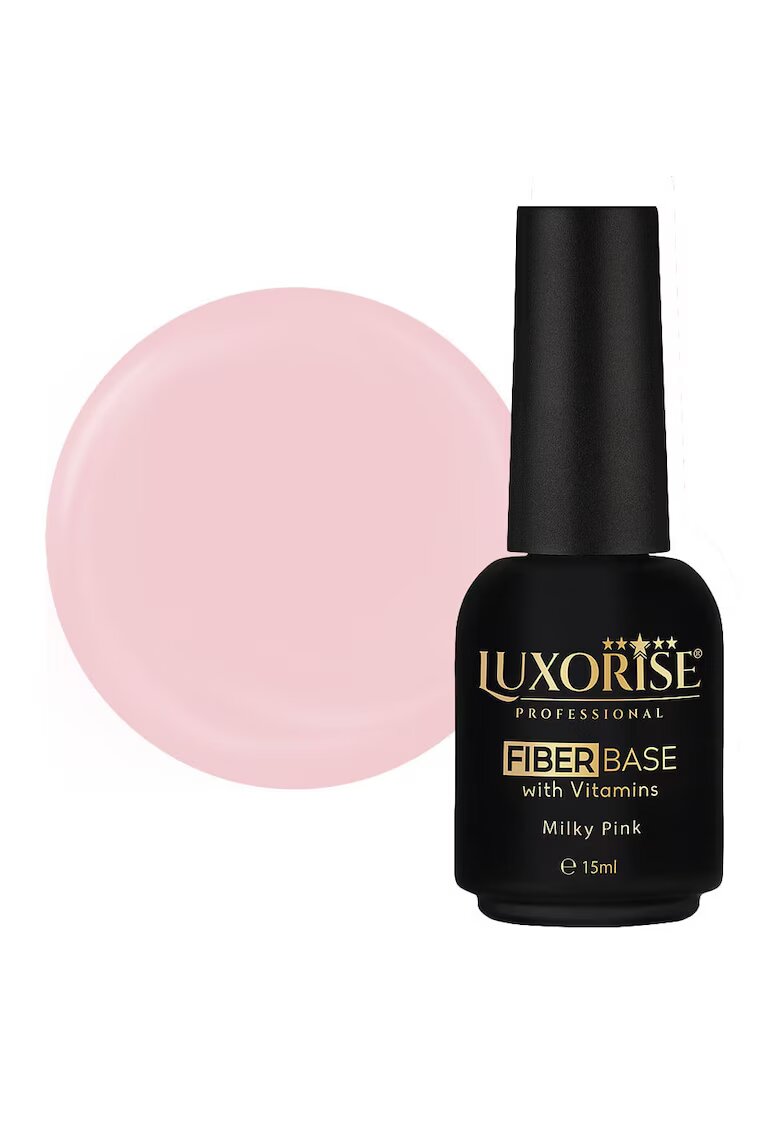 Luxorise Fiber Base with Vitamins Milky Pink 15ml