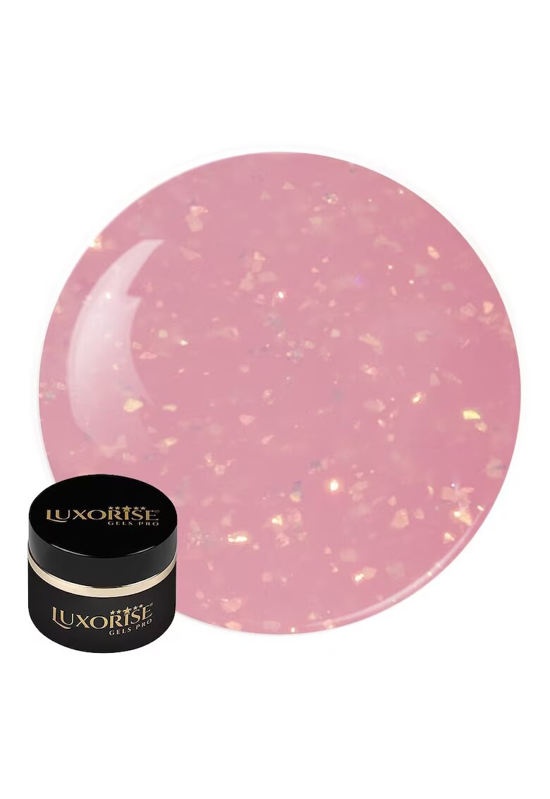 Luxorise Gel UV Constructie Unghii RevoFlex 15ml - Blush Shimmer