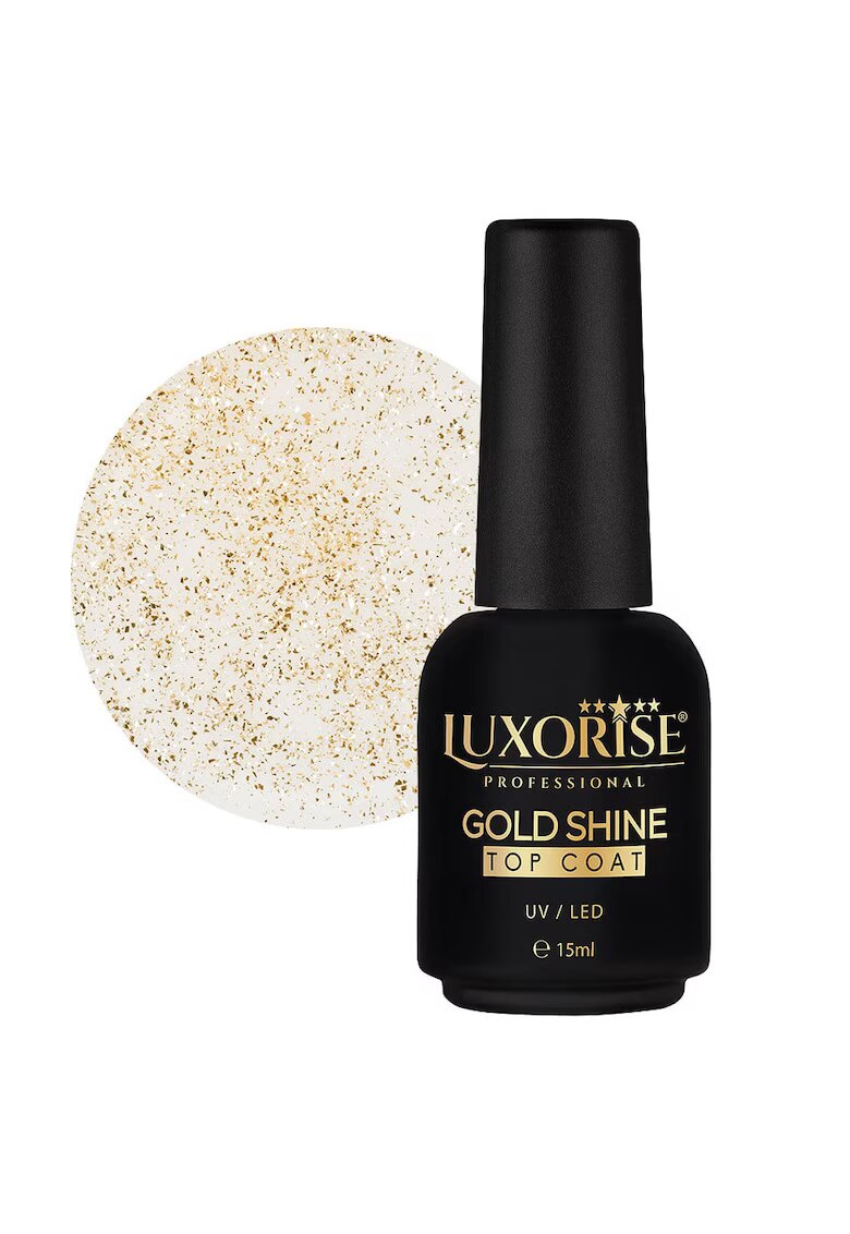 Luxorise Gold Shine Top Coat 15ml